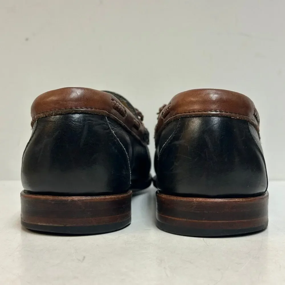 VGUC Rancourt & Co. x FootJoy Tassel Loafer Kiltie Black Made in USA 10.5 E